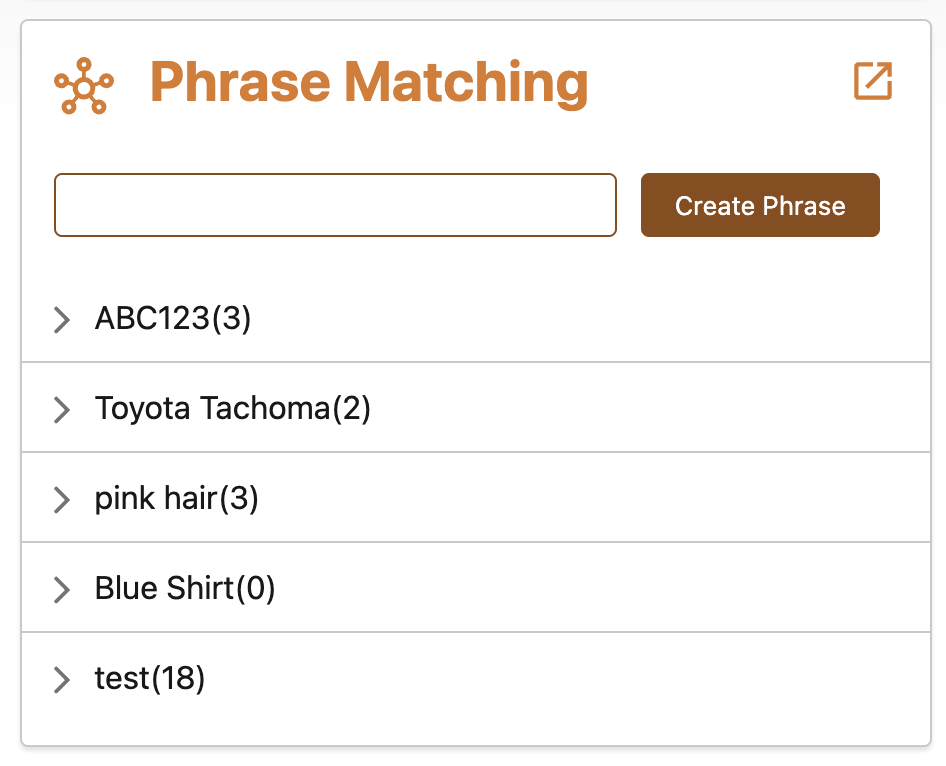 AdmiralBrige allow you to create and find matches via background keyword searching.